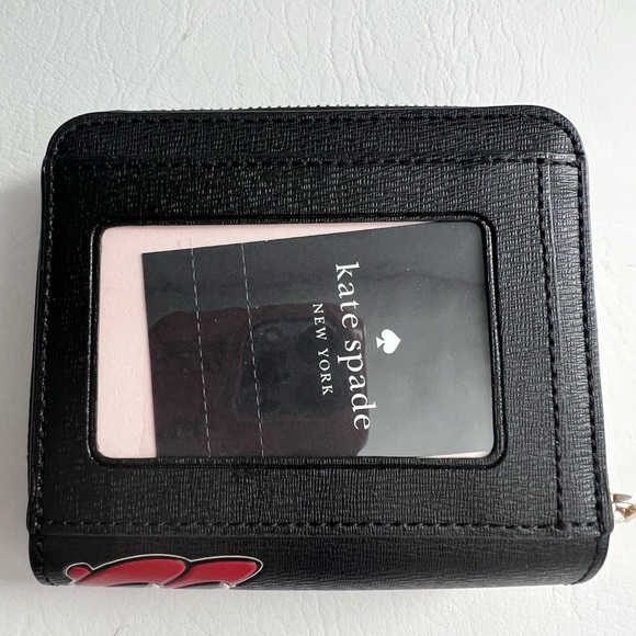 Disney X Kate Spade New York Minnie Mouse Zip Around Wallet - Picture 6 of 6